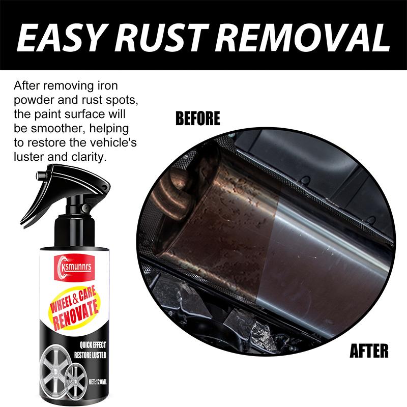 Motorcycle chain cleaning kit Rust Remover Spray For Cars And Metal Items -Specialized For Removing Iron Oxide Layers And Iron P