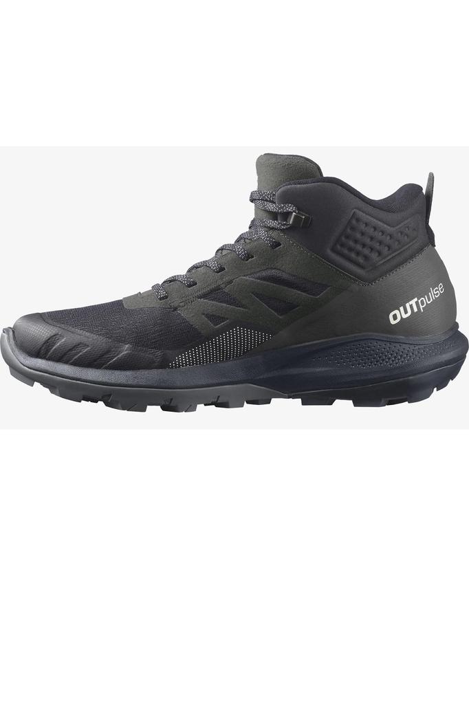 Shoes OUTPULSE MID Ice Cm [Salomon] Hiking/Trekking GORE-TEX Men's Black/Ebony/Vanilla 25.0