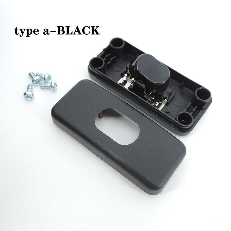 Weiß schwarz 303 Wippschalter EIN AUS Drücken für Tisch Schreibtisch LED-Licht Verdrahtung Elektrischer Online-Schalter 110V 250V