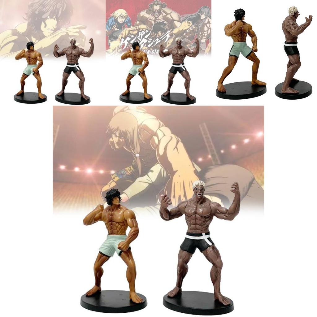 Kengan Ashura Tokita Ohma Wu Lei An Muscle Man Pvc Figure Anime Collectible Model