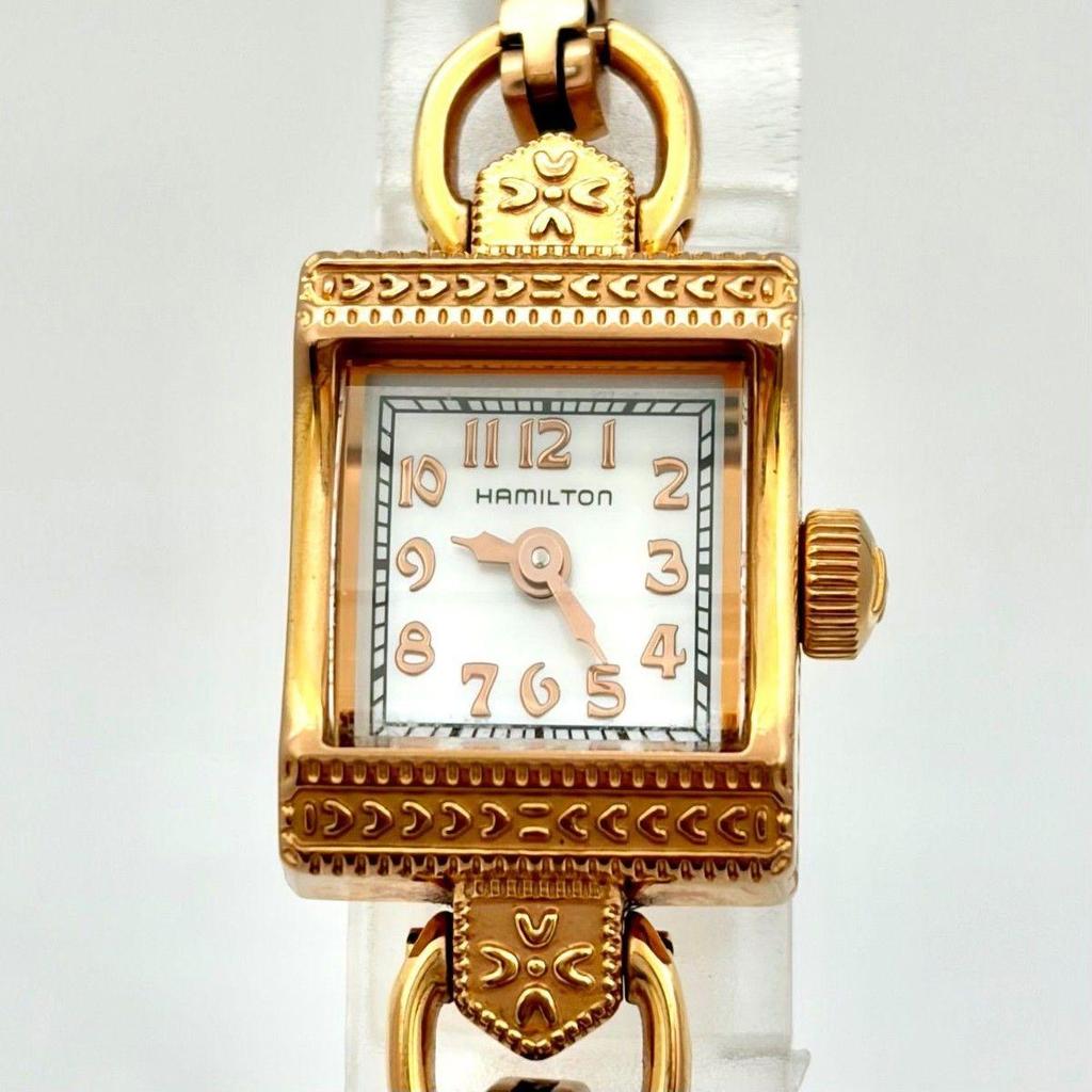 Used [Good Condition/New Battery] HAMILTON American Classic Ladies Watch Shell 280.002 312410