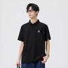 Mark Fairwhale Men's Cool-touch Quick-dry Smiley Print Polo Shirt