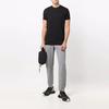 Emporio Armani FW21 Logo Appliqué Casual Short Sleeve T-Shirt Men Tops Black 8N1TQ61JRGZ0999