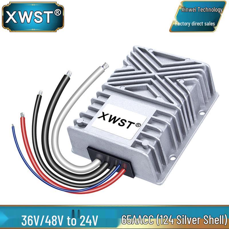 36V/48V to 24V DC-DC Step-Down Waterproof Converter Module: 36V/48V to 24V Transformer Power Supply