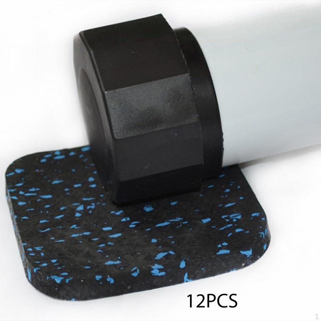 12 kusů podložka pod běžecký pás antivibrační multifunkční gumová podložka cvičební vybavení pro