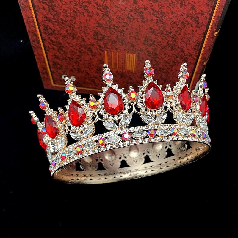 

Вінтажна кришталева весільна корона для тортів та святкувань