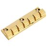 Golden 6 Strings Guitar Fixed Bridge Simple Installation Robust Metal Electric Guitar Bridge Replacement