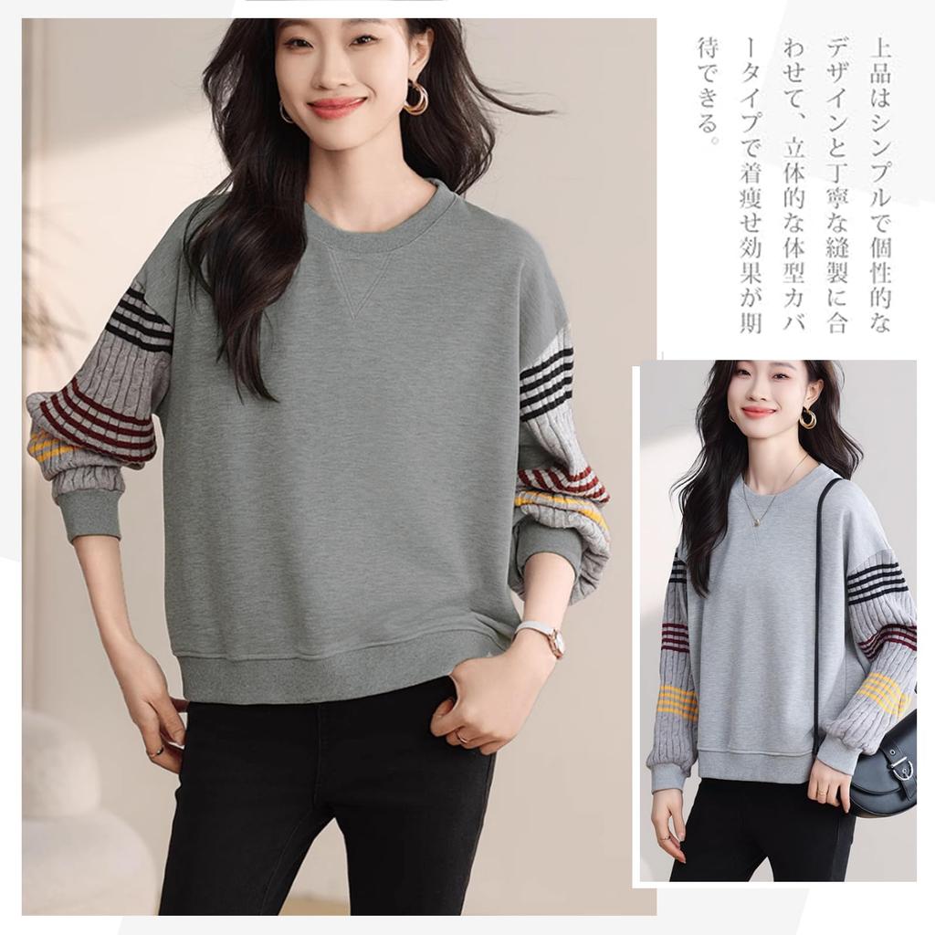 Vincent House Casual Long Sleeve Hoodie with Contrast Cute and Loose Sizes for and Winter Women's Print, Fit, M-XL, Spring, Autumn,