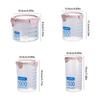 Leakproof Plastic Containers Multipurpose Transparent Kitchen Storage Solution Canister For Cereal Baking Supplies