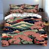 Mountain floral scenery Bedding Duvet cover sets Duvet covers Pillowcases gifts (1 * Duvet Cover 2 * Pillowcases, without duvet insert)