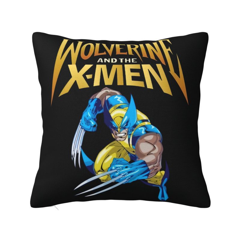 Индивидуальная Роскошная Наволочка Disney X-Men Marvel для Подушки на Диван, Полиэстер, Декор Дома 12x12Inch