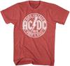 ACDC Heavy Metal Rock Band High Voltage Rock & Roll Adult T-Shirt Tee