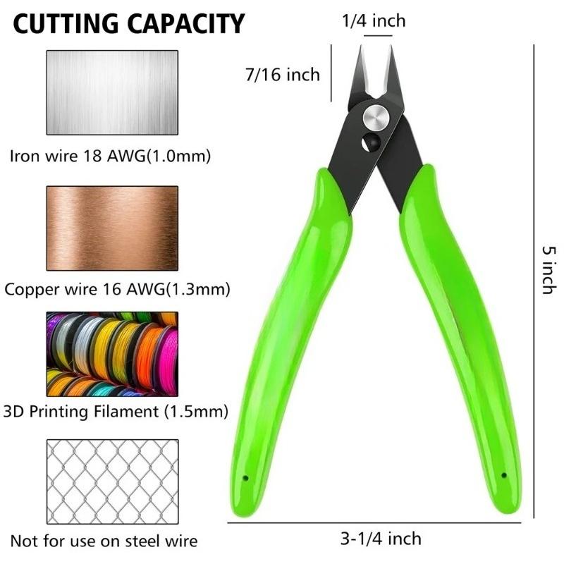 Practical Universal Pliers, Multifunctional Tool, Wire and Cable Cutter, Cutting Side Clamp, Leveling Stainless Steel Pliers