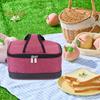 Constant Temperature Heating Bag Portable Electric Lunch Box for Car Office Travel USB Insulated Food Warmer Heating Food Container for Camping