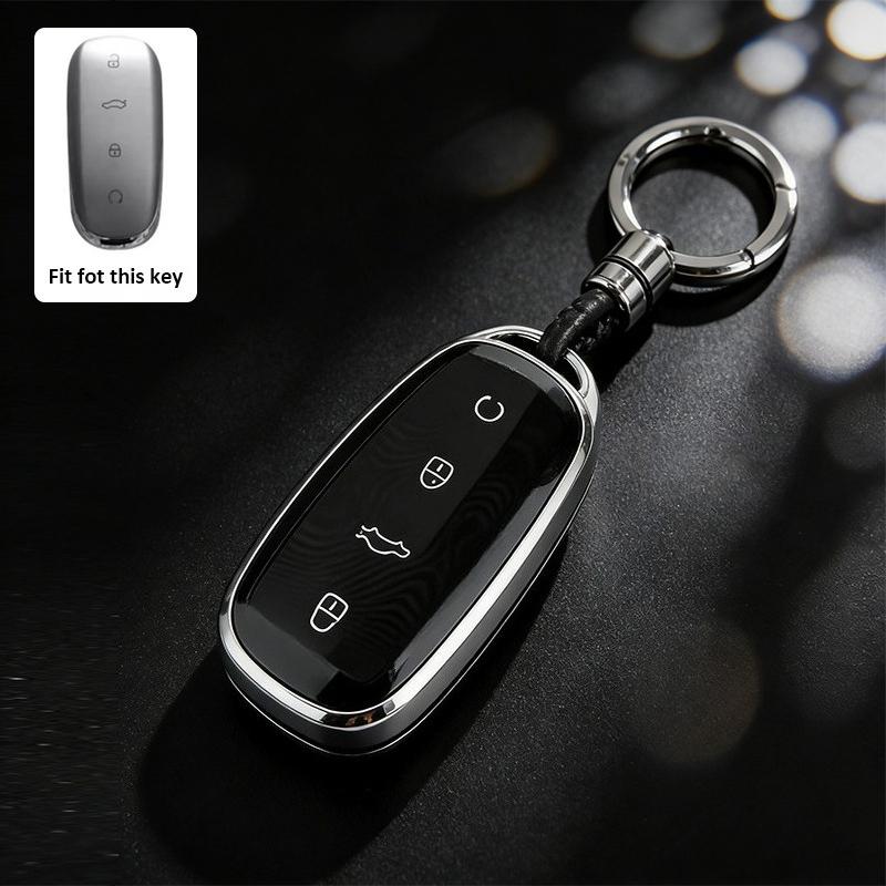 Custodia Portachiavi Auto in TPU per Chery Omoda C7 7 Shs Phev Accessori Portachiavi Copertura Decorativa per Telecomando Guscio Supporto Fob