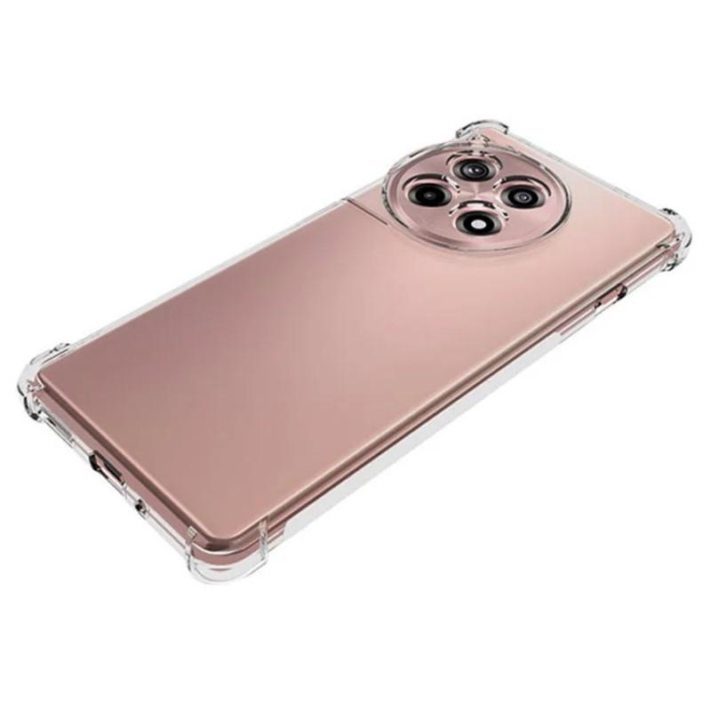 For OnePlus 12R 5G/OnePlus Ace 3 5G Clear TPU Case WANLONFENG TM Series 2.0mm Phone Back Cover