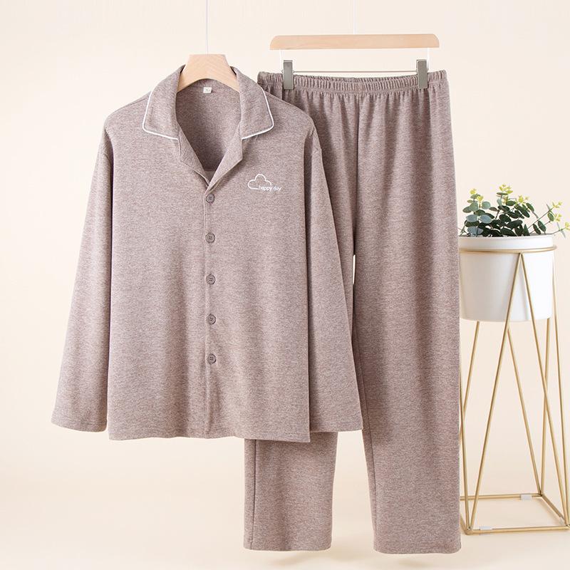 Set Pigiama da Donna in Velluto Tedesco Autunnale: Manica Lunga, Pantaloni Lunghi, Da Indossare Fuori, Caldo, Morbido, Alto Comfort