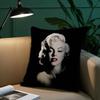 Engel Sänger M-Marilyns Kissenbezug Kurzplüsch Druck Kissenbezug Quadratische Wurfkissenbezüge Sofa Heimdeko