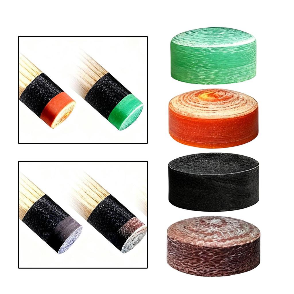 Break Jump Cue Tip Accessory Replacement Billiard Pool Cue Tip for Indoor Adults