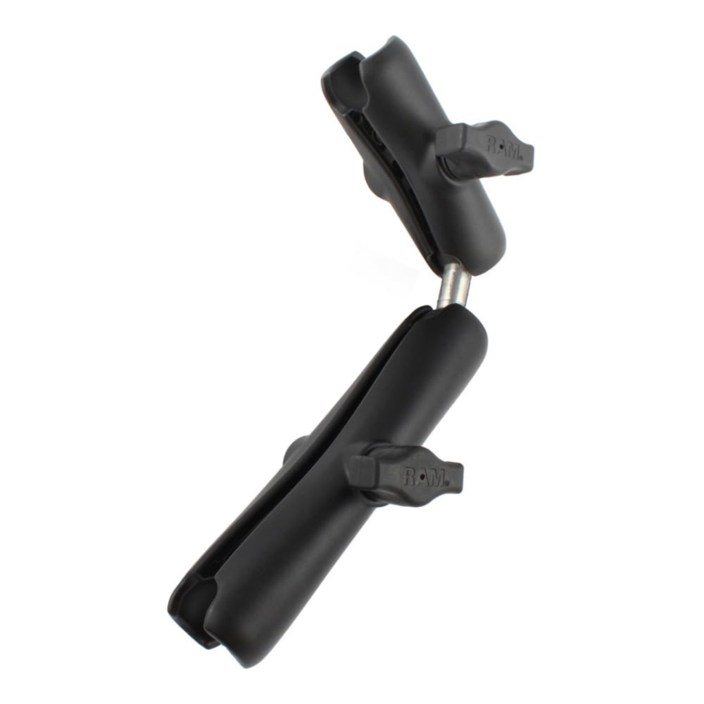 RAM RAM-B-201-201U-C Standard Double Socket Arm Long Double Ball Adapter 1-Inch Ball Base