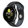 Bi-color Soft Silicone Watch Strap Replacement for Samsung Galaxy Watch Active