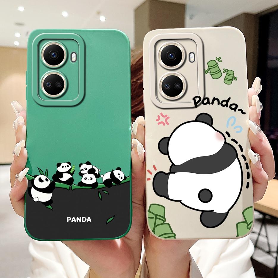 For Huawei Nova 10 Pro Case GLA-LX1 Cute Panda Cartoon Cover Soft Silicone TPU Phone Case For Huawei Nova 10 SE Nova10 Pro Shell