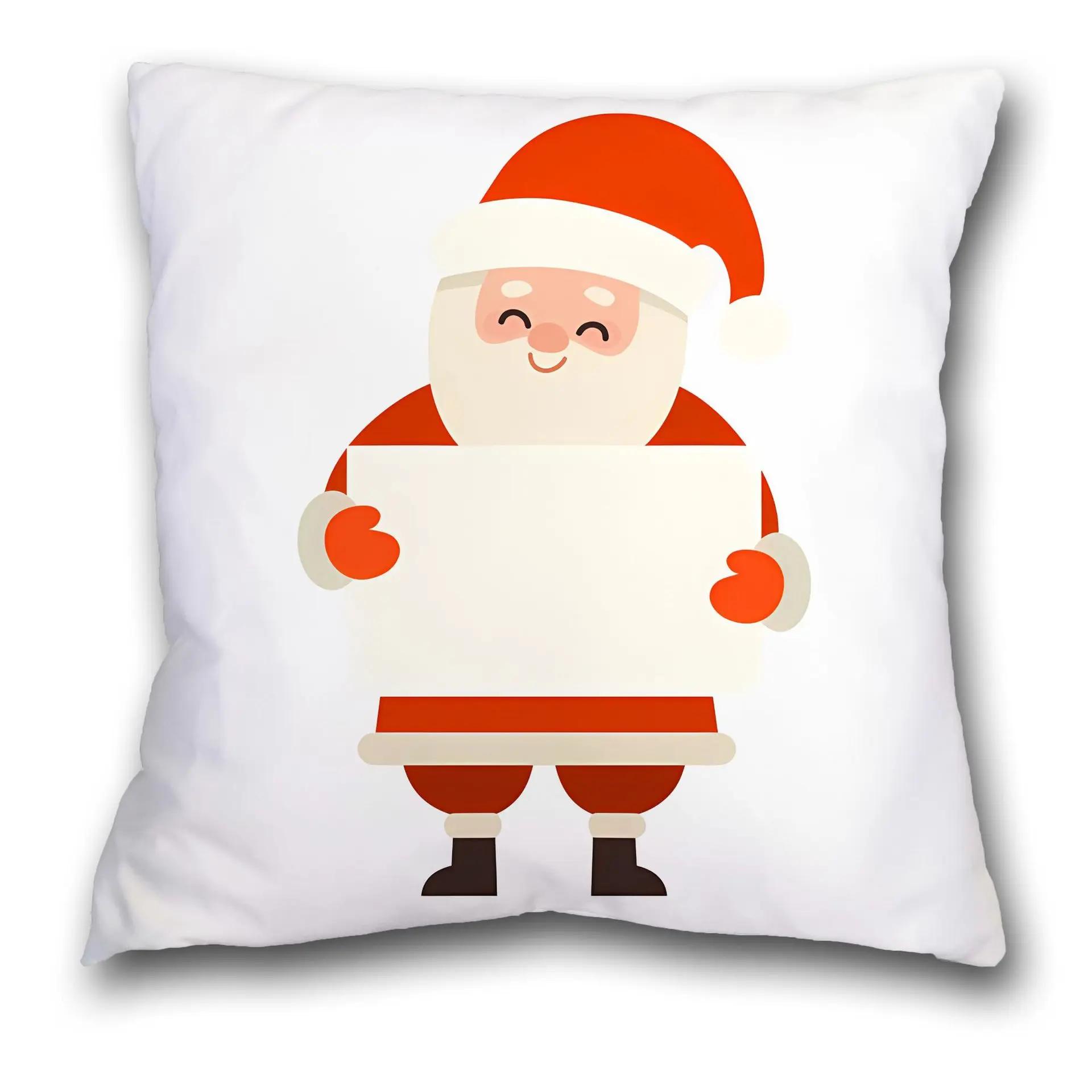 

Наволочки Санта-Клауса оптом, наволочки для подушек на прикроватную тумбочку для дома с принтом 40x40cm