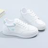 Little white shoes women's spring and autumn new thick-soled ins trendy and versatile niche sports and leisure popular dad board shoes