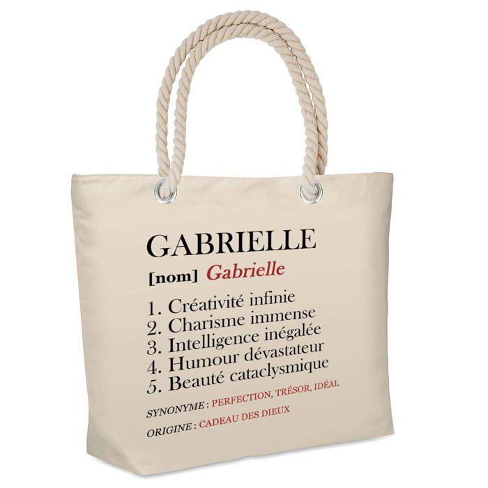Sac de plage - PLANETEE - Gabrielle Définition - Isotherme - Coton - Grande contenance