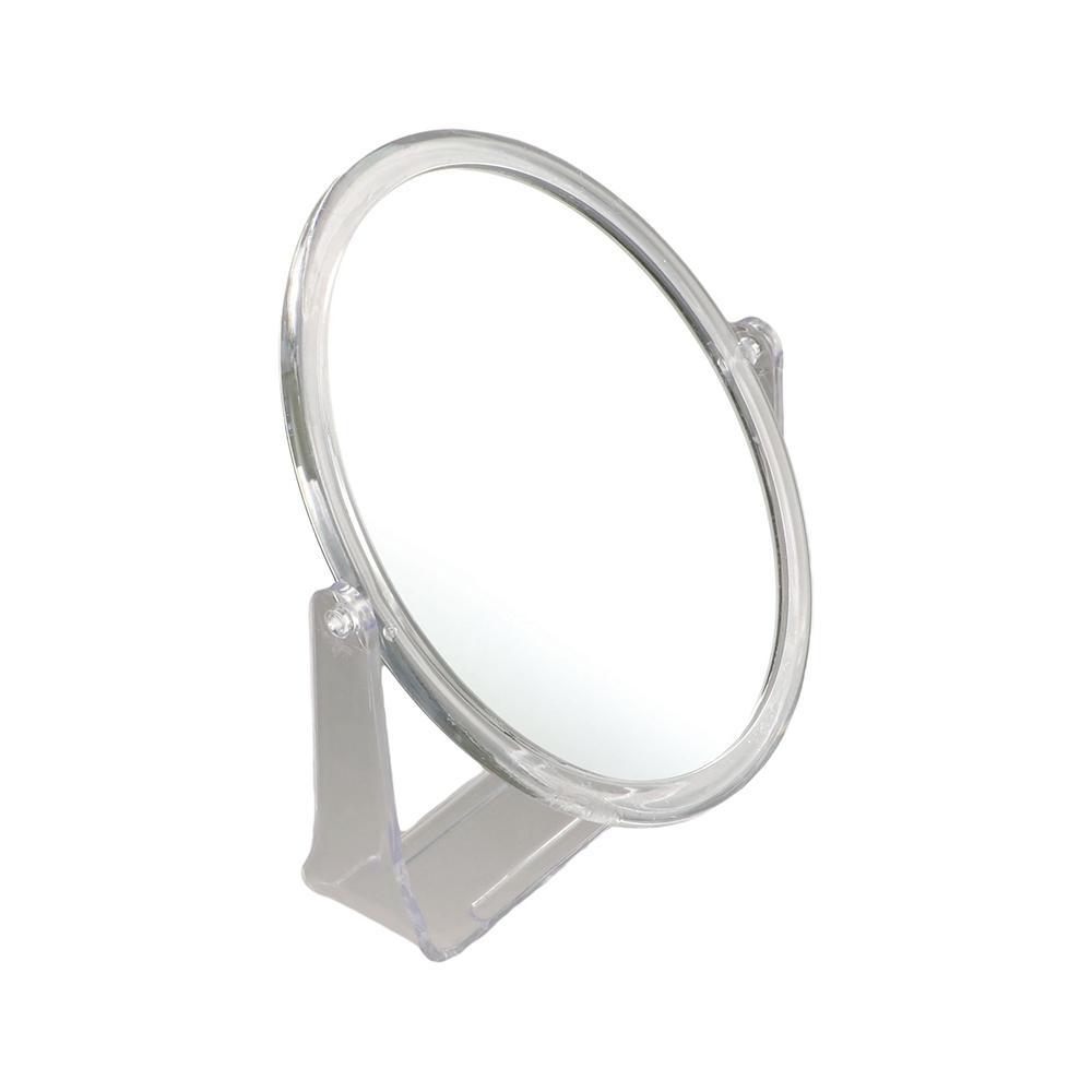 360° Rotating 5x Magnifying Mirror Flexible Table Makeup Mirror Desktop Cosmetic Mirror Makeup