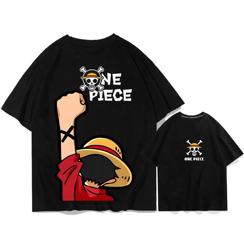 

One Piece Luffy Cosplay Anime Manga Sports T-Shirt Tee Cotton Cotton 3XL