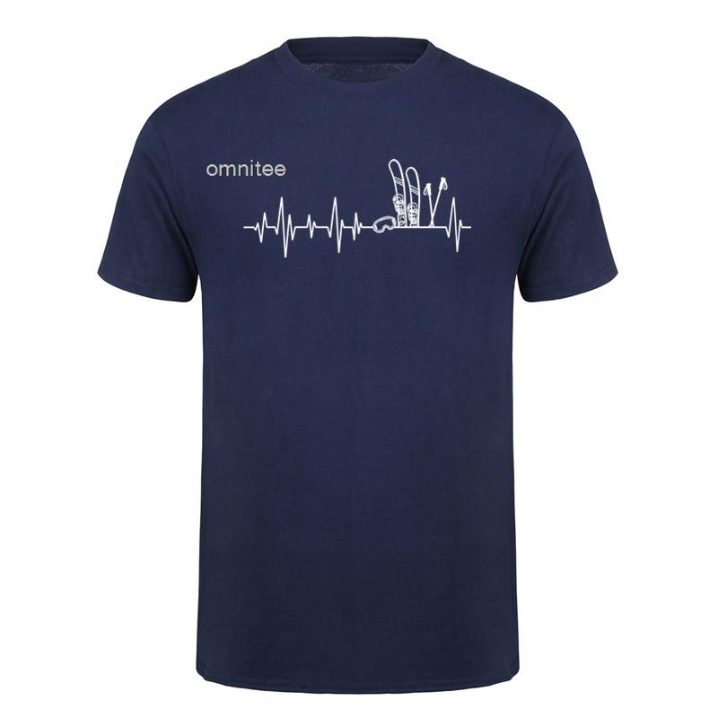 Cool Skiers Unisex Unisex Snow Skiing Ski TShirt Short Sleeve Birthday Gift Summer Style Unisexs Clothing T Shirts HJ040