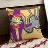 Cool Cartoon SSuperjail Cushion Cover Reversible Soft Durable Pillow Cover Home  Car MultiScene Use for Daily Comfort
