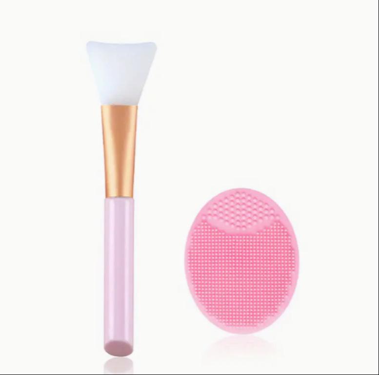 Silicone Soft Rubber Facial Cleansing Brush for Pores and Blackheads