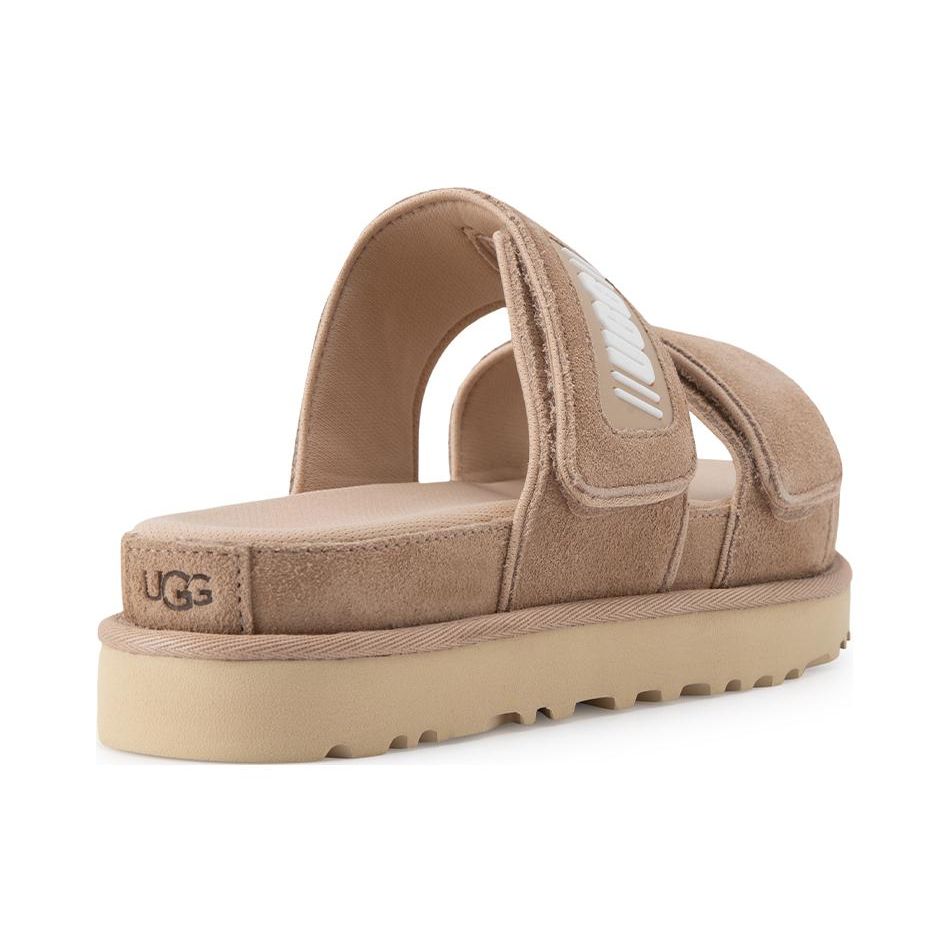 UGG Comfortable Thick Sole Fashion Sandals Women sandals Light-Gray-Brown 1129210-DRI