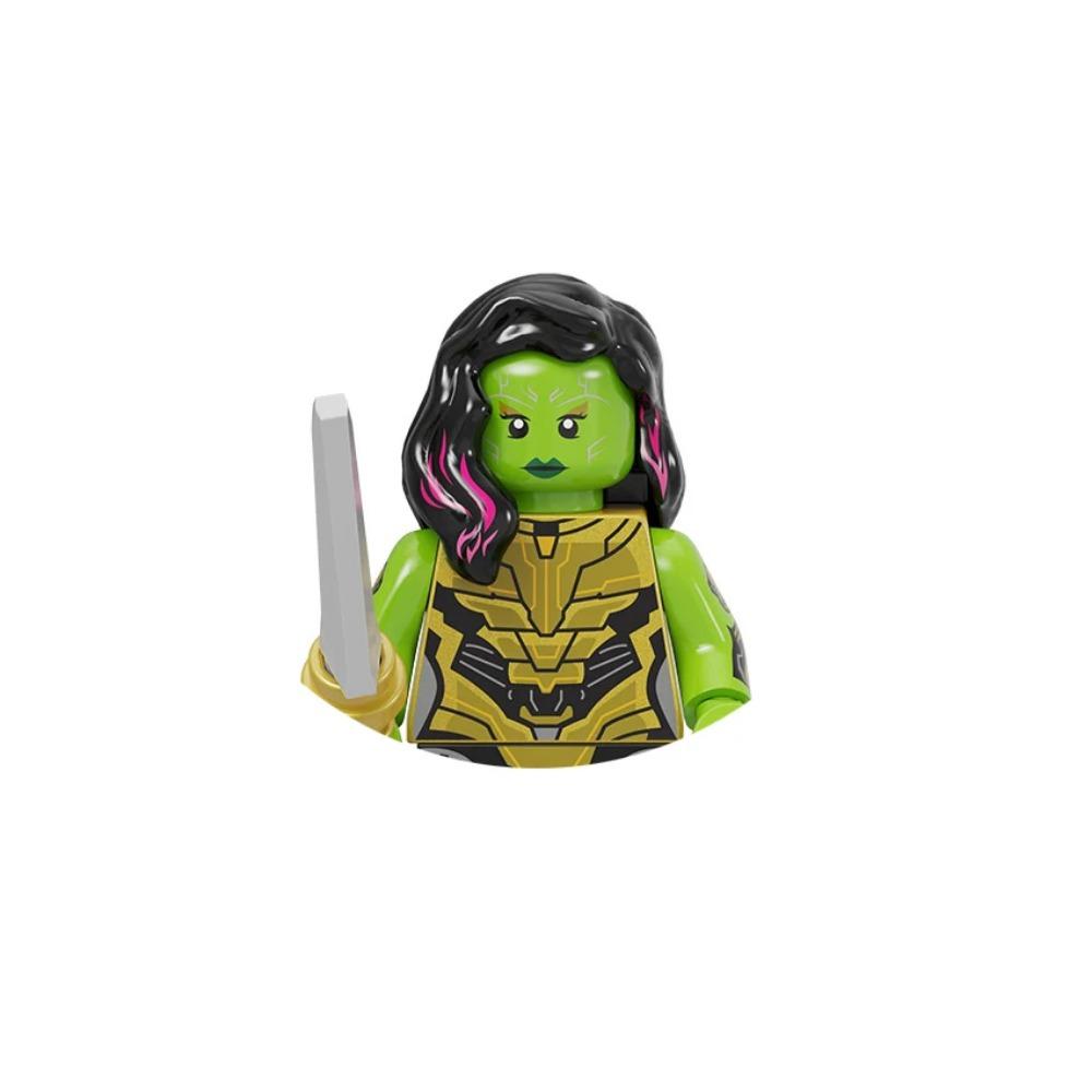 Disney Hot 3D Mini Avengers Superhero Character Model Set Building Blocks Assembling Toys Children's Birthday Gifts Boys Girls