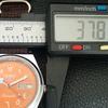 AUTOMATIC VINTAGE REFURBISHED SEIKO 5 6309A JAPAN MENS ORANGE WATCH a442623-1