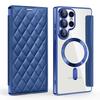 Card Holder Magnetic Leather Case for Samsung Galaxy S25 Ultra S24 Plus S23 FE S22 5G Wireless Charging Shockproof Flip Cover