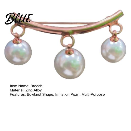 Shawl Safety Pin Brooch Women Bowknot Shape Anti-Rust Finish Clip
