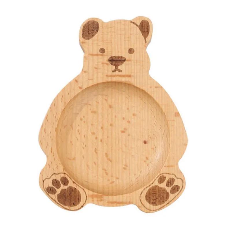 2 Stück Nordische Buche Bär Geschirr, Gewürzschale, Cartoon Restaurant Saucen- und Essig-Saucieren