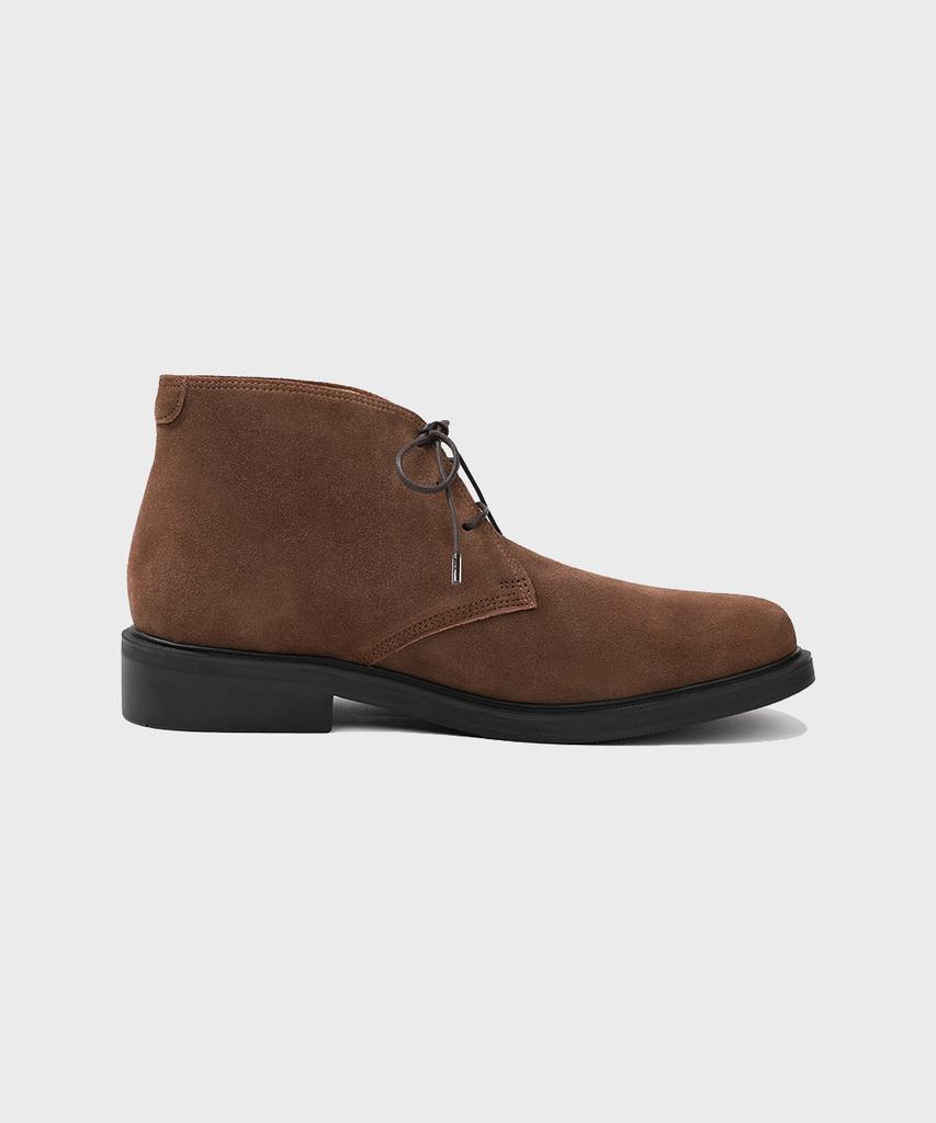 Firenze Atelier [Second.A] Basic Round Toe Chukka Boots 2Ndf4900Bs [Brown]