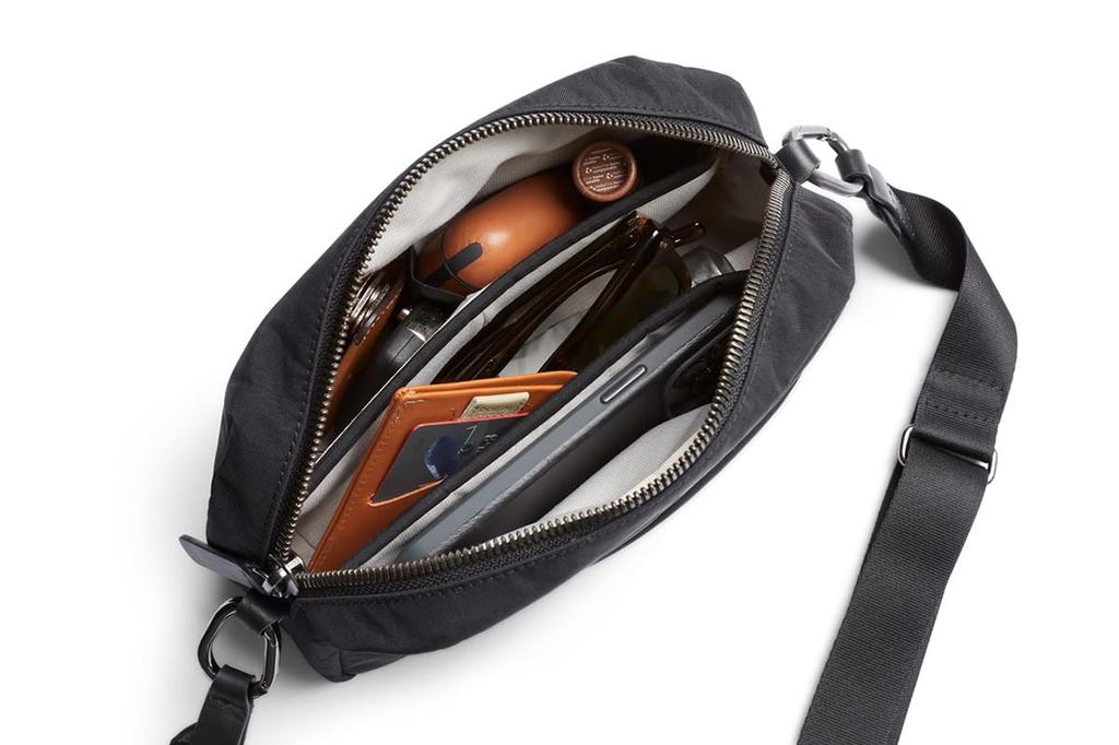 Tokyo Crossbody Crossbody Bag for Everyday Everyday Belt Bag Raven [Bellroy] Use, Travel, Use, -