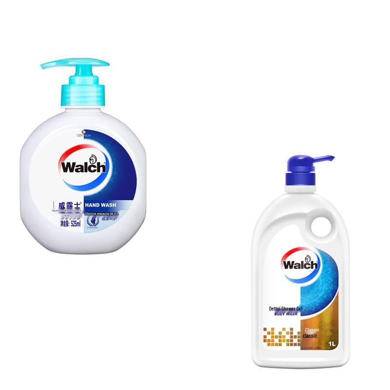 Walch Classic Shower Gel & Hand Sanitizer Set