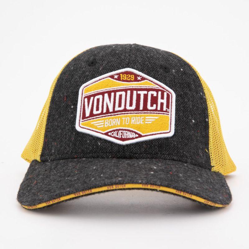 

Мужская кепка von dutch vd/1/cb/mixgrey/02 Мужская VON DUTCH Taille unique темно серый