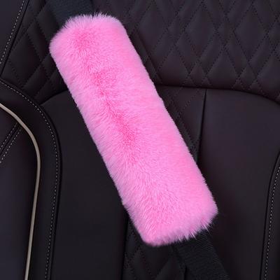 1PC Universal Car Seat Belt Cover Seatbelt Shoulder Plush Soft Seatbelt Pad Comfortable Driving Seat Belt Vehicle Accessories