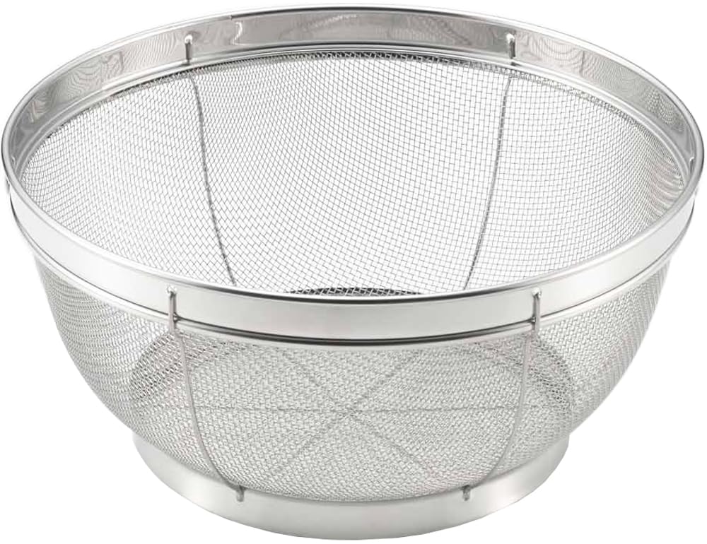 

Yoshikawa Deep Colander Silver 25cm Stainless Steel Mizlead II SH8613 18-8