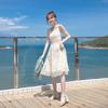 2026 Petite French Waist-Cinched Slimming Camisole Dress - Women's Summer Sweet Dress