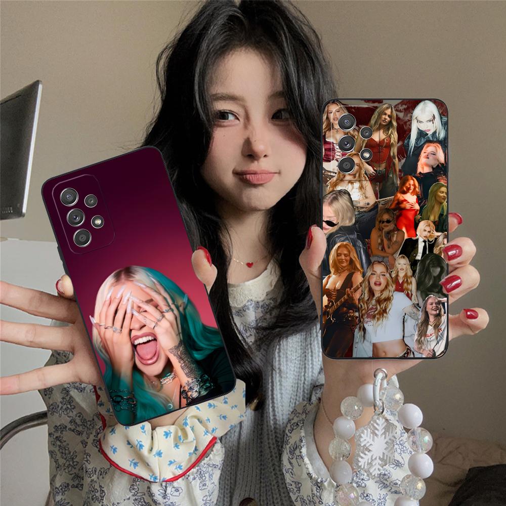 Luisa Sonza Mobile Phone Case for Samsung Galaxy A56 55 54 53 52 51 36 35 34 23 16 15 5G Colorful Cover Pretty Luxury Cellphones