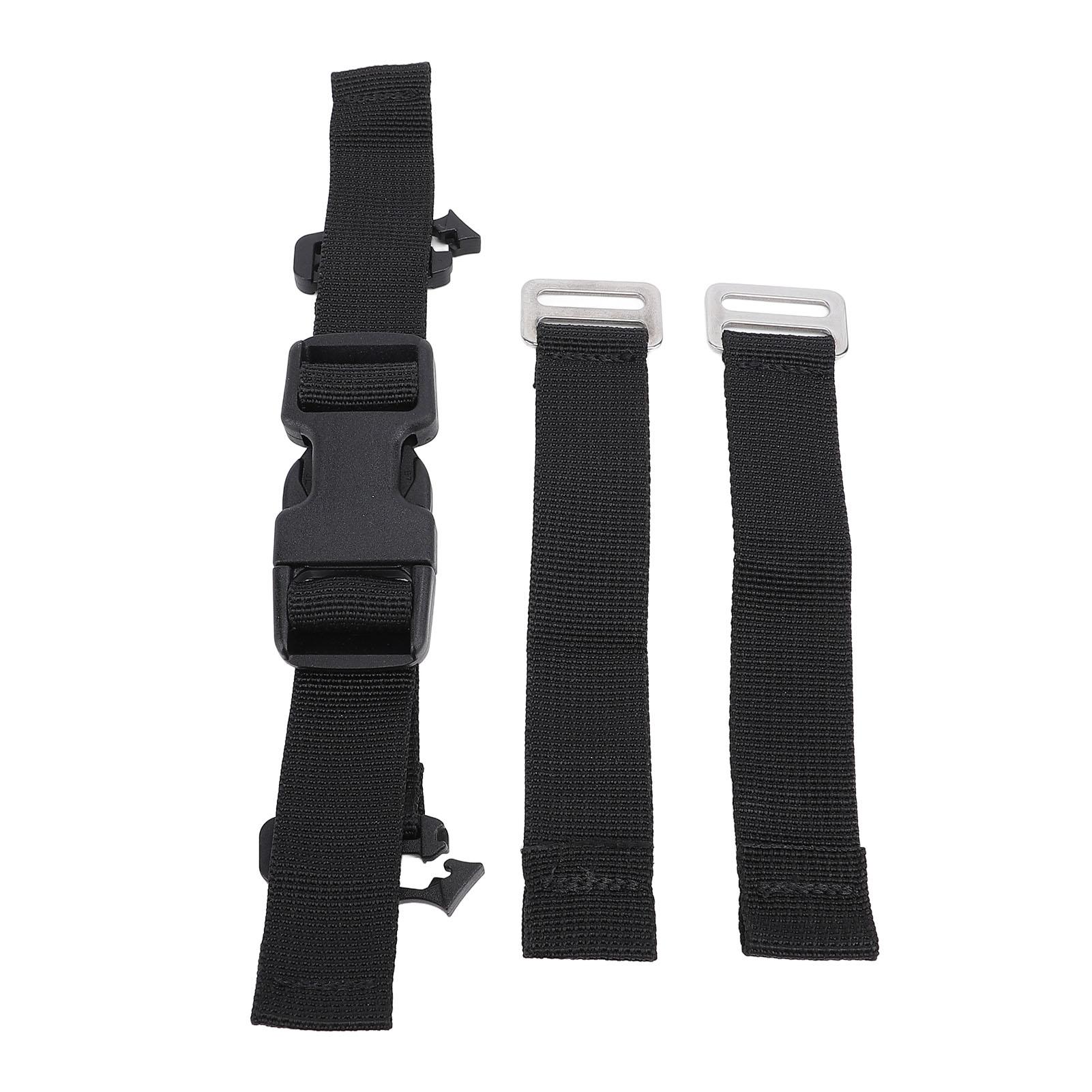 Igeteck Diving Chest Strap With Quick Release Buckle Pp Webbing Diving Sternum Strap For Scuba Diving