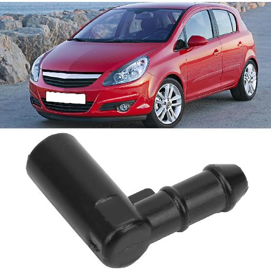 Scheibenwaschanlagenschlauchverbinder Scheibenwischerschlauchverbinder, 13171805 90-Grad-Schlauchverbinder Scheibenwischer + Scheinwerferwaschanlage Passform